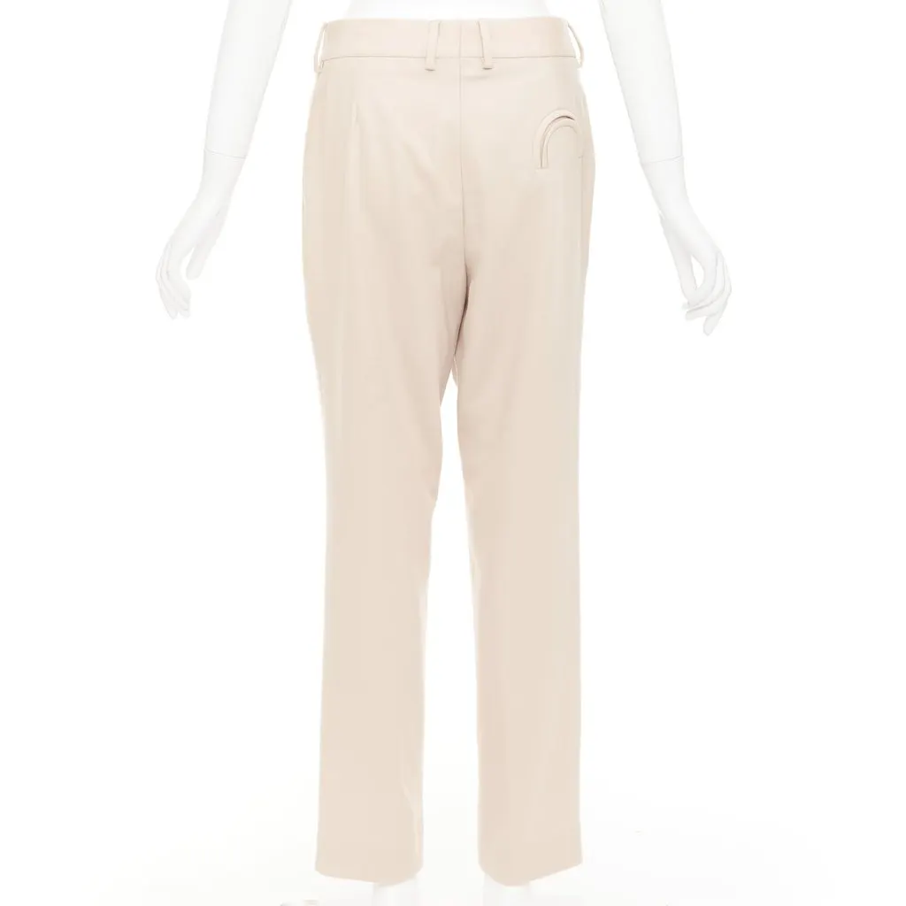Blaze Milano Beige Wool Trouser Beige Wool Very good - Box View