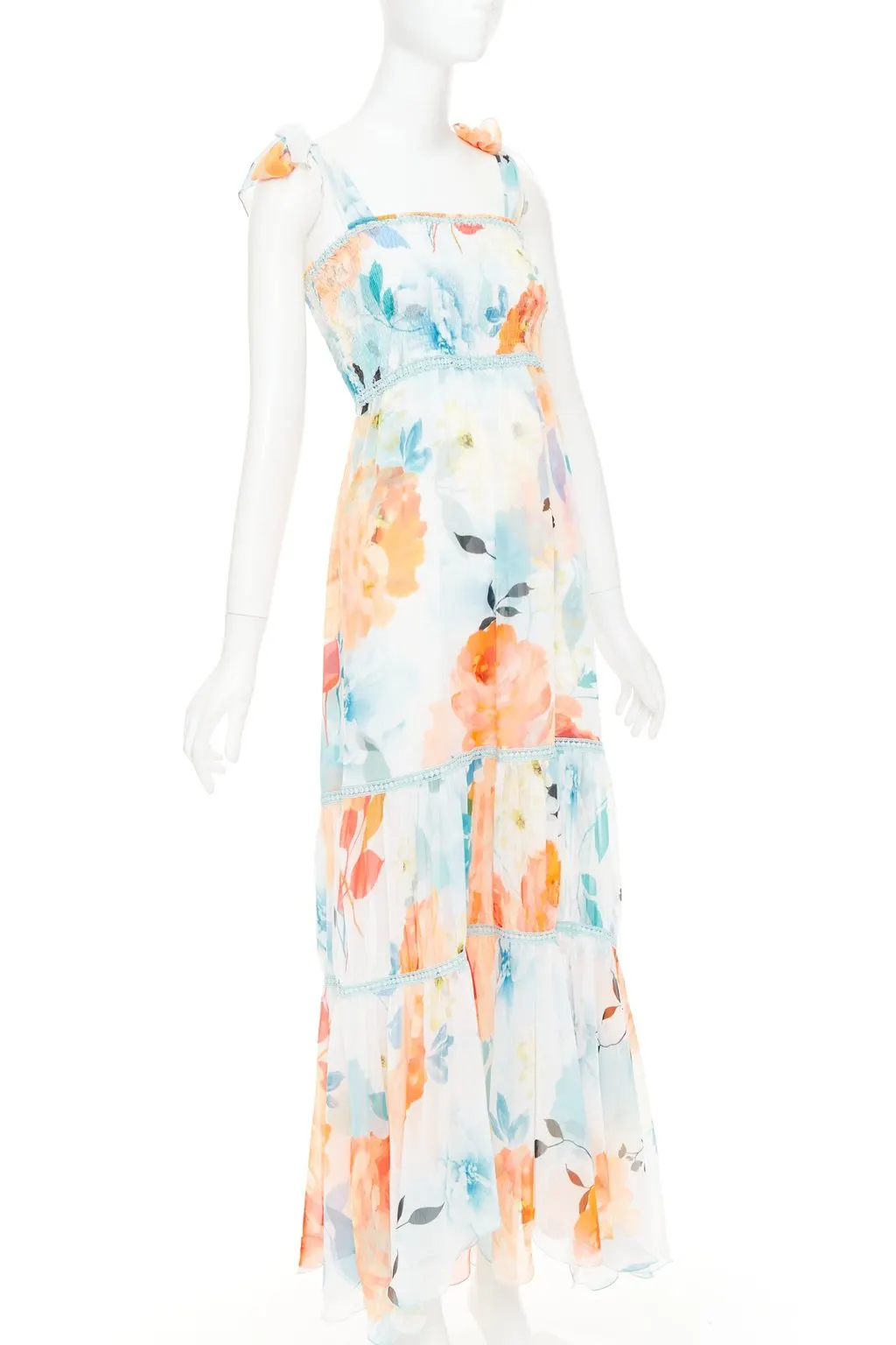 Unsigned MultiColor Viscose Dress MultiColor Viscose Very good - Inside View