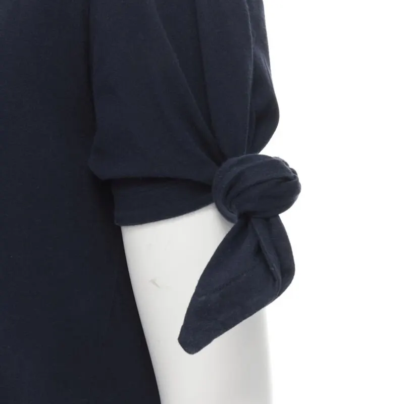 JW Anderson Navy Cotton T-Shirt Navy Cotton Never worn - Back View