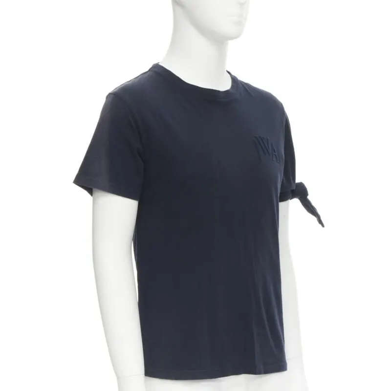 JW Anderson Navy Cotton T-Shirt Navy Cotton Never worn - Inside View