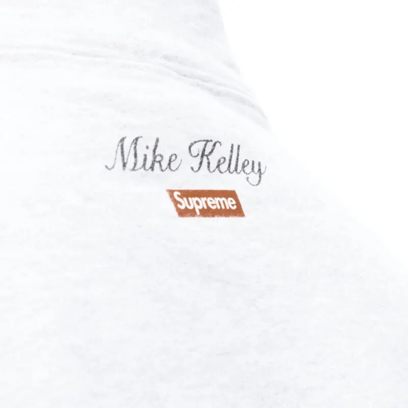 Supreme Franklin Hoodie Grey Cotton Never worn - Back View