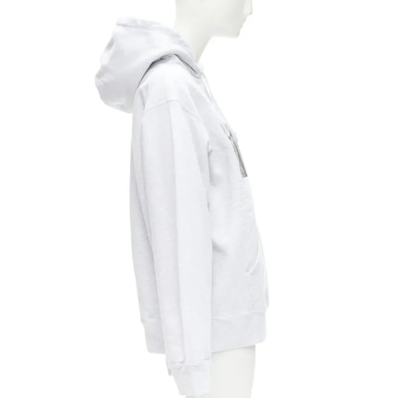 Supreme Franklin Hoodie Grey Cotton Never worn - Box View