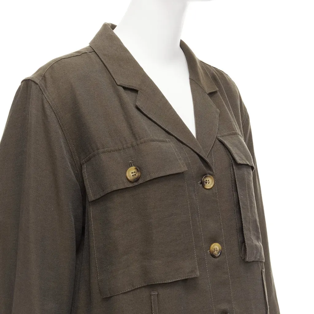 Anine Bing Kaiden Green Very good - Back View