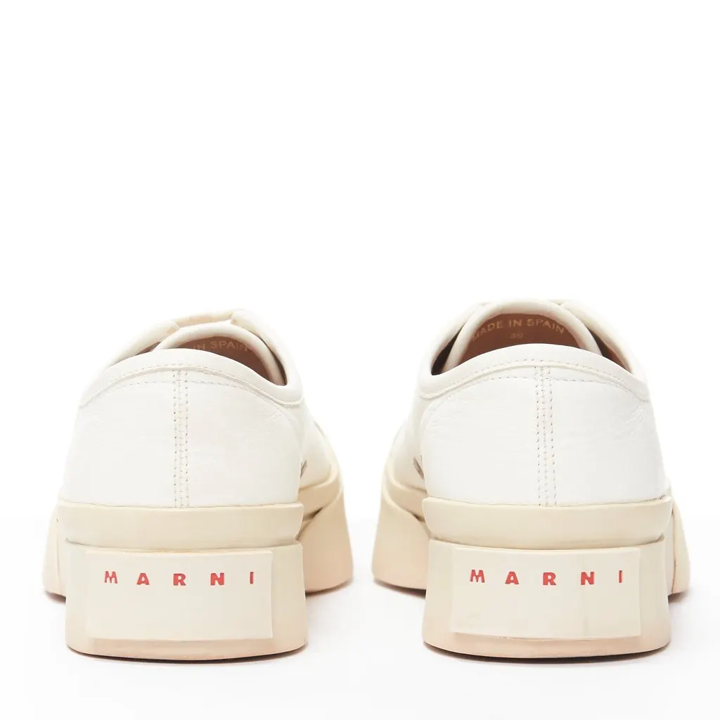 Marni Pablo White Leather Good - Box View