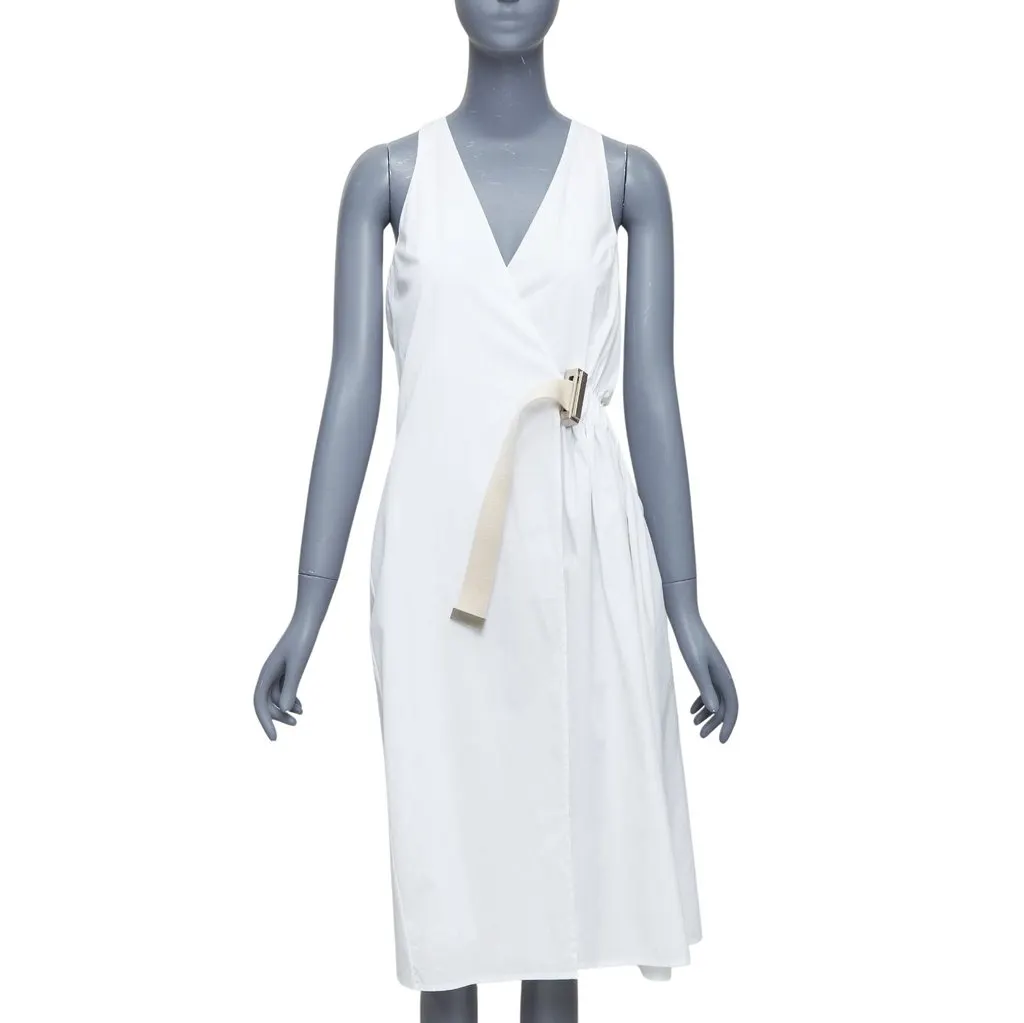Acne Studios Chen Poplin White Cotton Fair - Front View