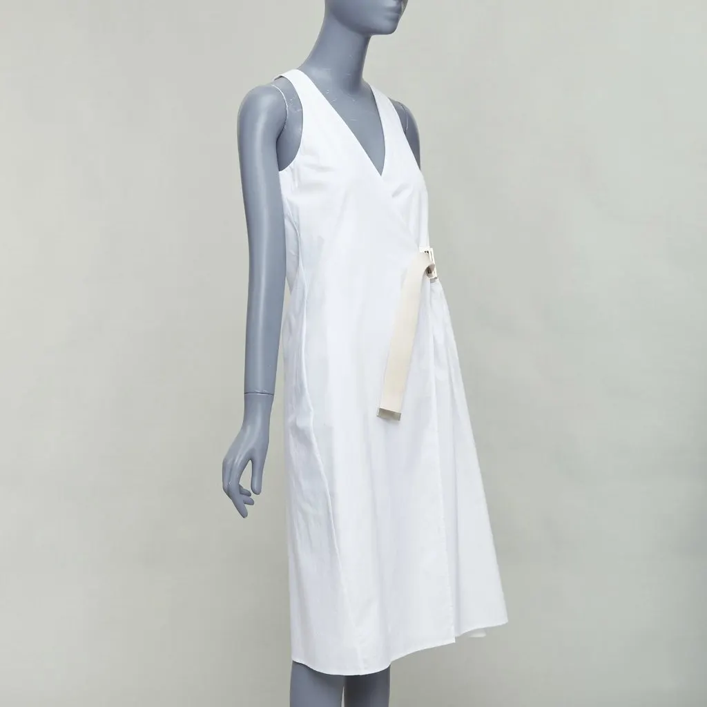 Acne Studios Chen Poplin White Cotton Fair - Inside View