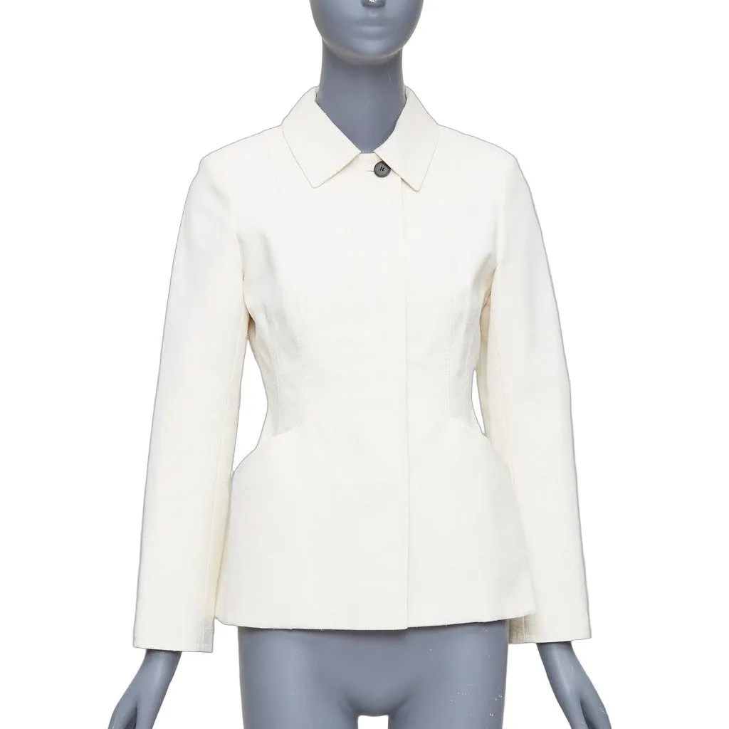Dior Bar Ecru Cotton Very good - Front View