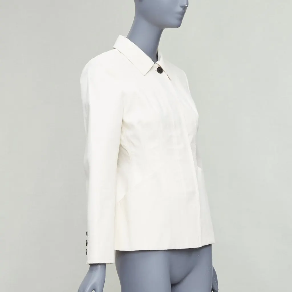 Dior Bar Ecru Cotton Very good - Model View
