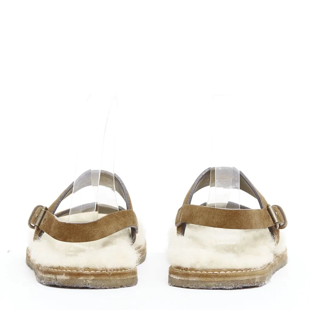 Saint Laurent Joan Noe 05 Brown Suede Fair - Box View