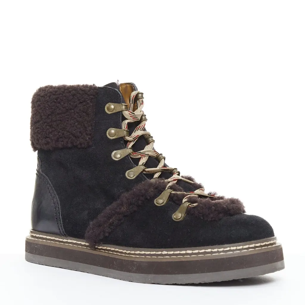 See by Chloé Eileen Brown Suede Very good - Back View