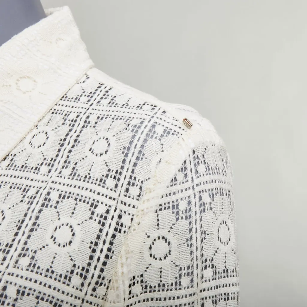 Sportmax Sava Ecru Cotton Very good - Back View