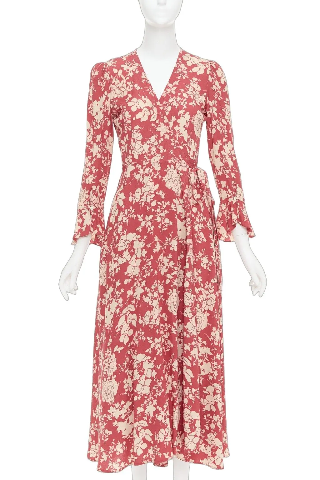 Polo Ralph Lauren Red Viscose Dress Red Viscose Very good - Front View
