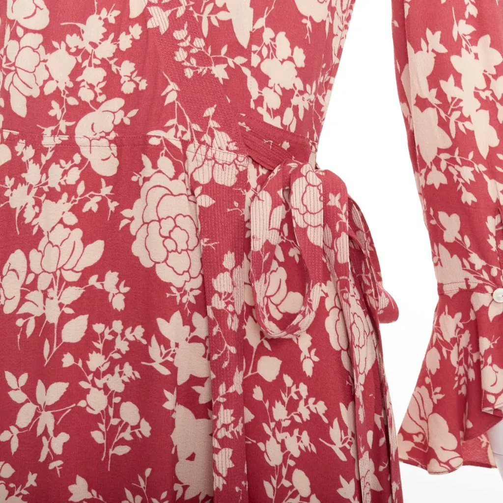 Polo Ralph Lauren Red Viscose Dress Red Viscose Very good - Back View