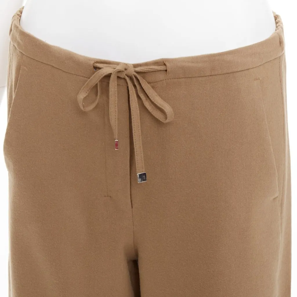 Max Mara Camel Wool Trouser Camel Wool Fair - Back View