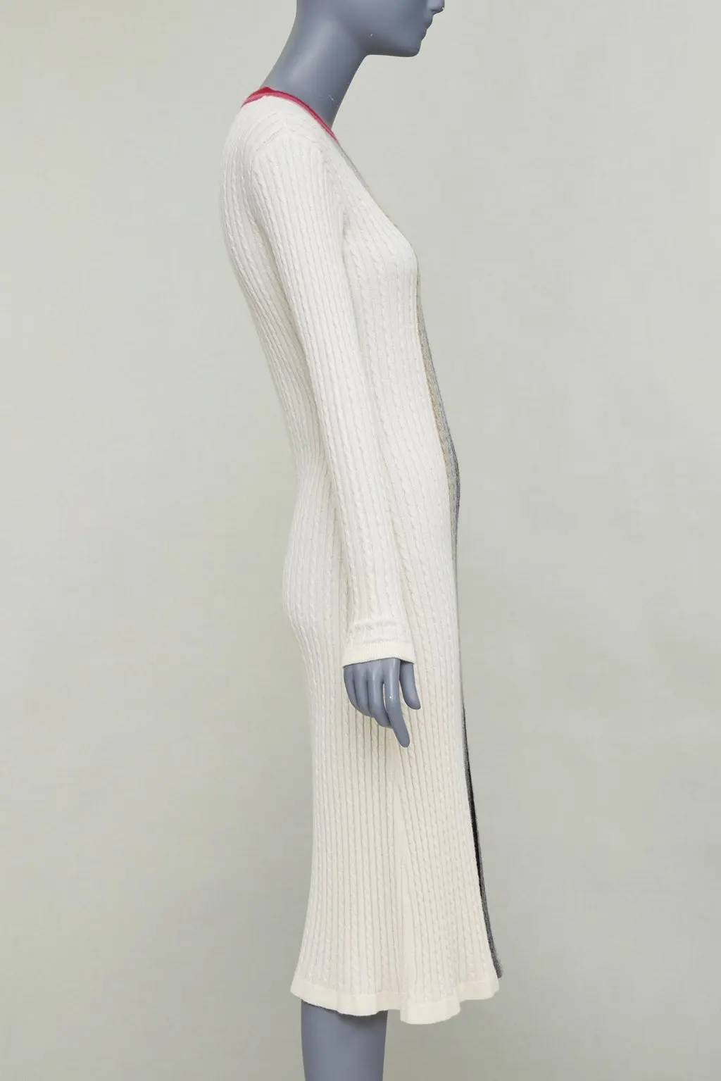 Vince Pink Cashmere Dress Pink Cashmere Very good - Model View