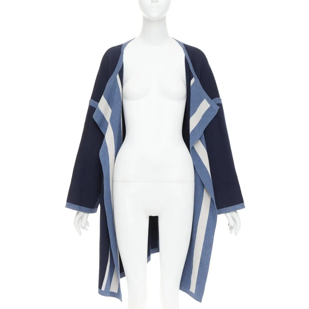 Chloé Blue Cotton Knitwear Blue Cotton Good - Back View