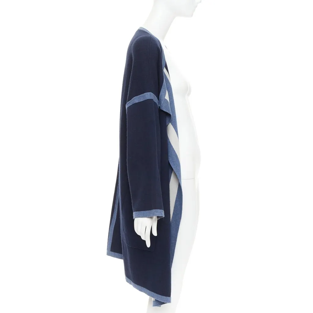 Chloé Blue Cotton Knitwear Blue Cotton Good - Inside View