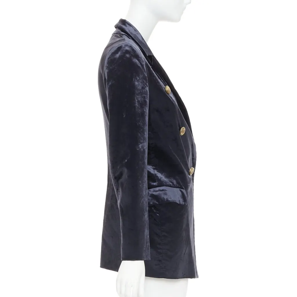 Brunello Cucinelli Navy Cotton Jacket Navy Cotton Very good - Box View