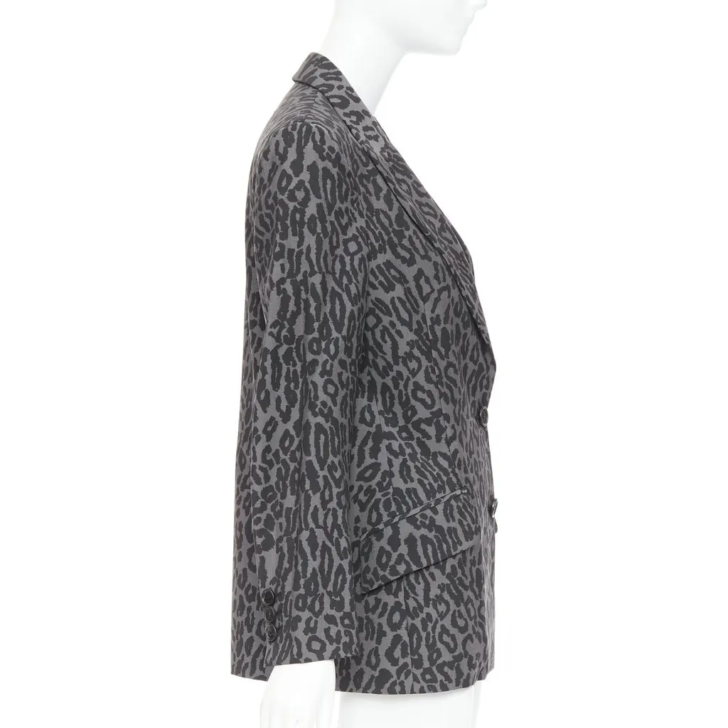 Miu Miu Grey Wool Jacket Grey Wool Very good - Box View