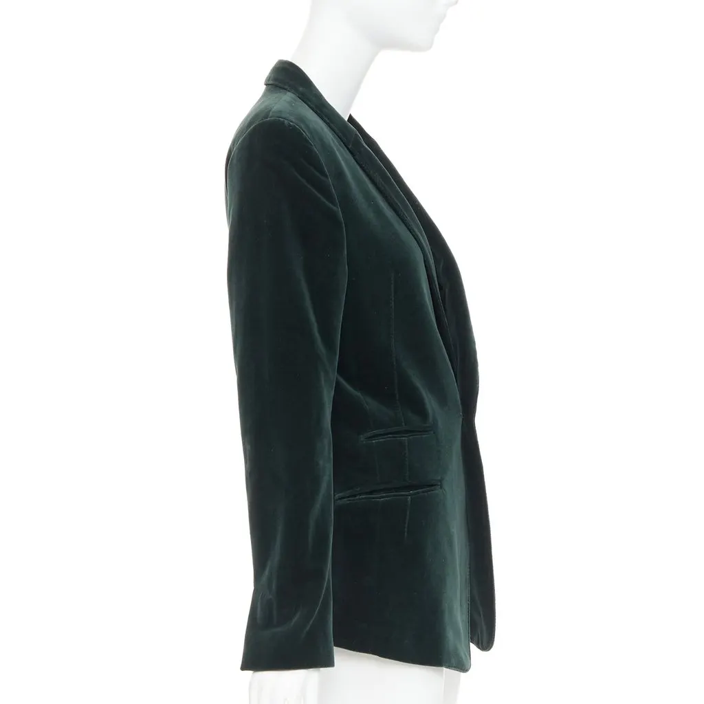 Haider Ackermann Green Velvet Jacket Green Velvet Good - Box View