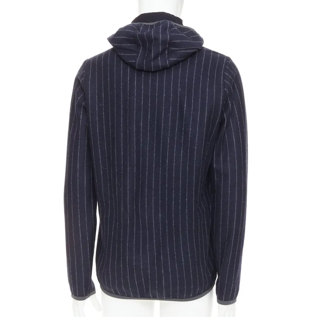 Unsigned Drone Hood Navy Wool Very good - Box View