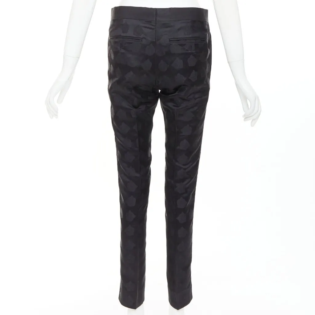 Gucci Black Silk Trouser Black Silk Good - Box View