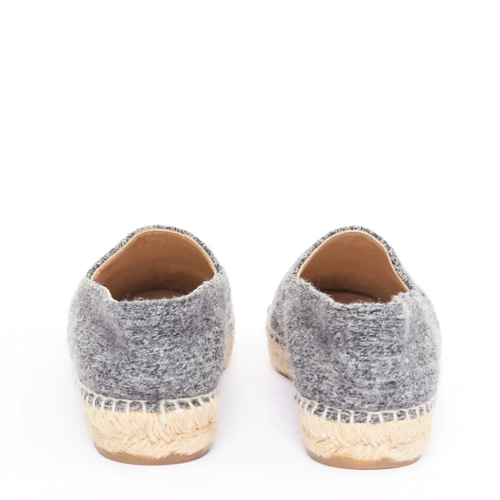 Chanel Grey Espadrilles Grey Very good - Box View