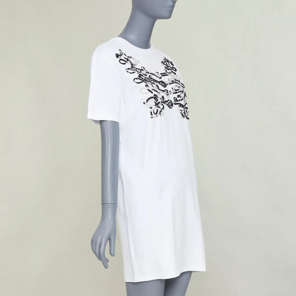 Hermès White Cotton Dress White Cotton Very good - Inside View