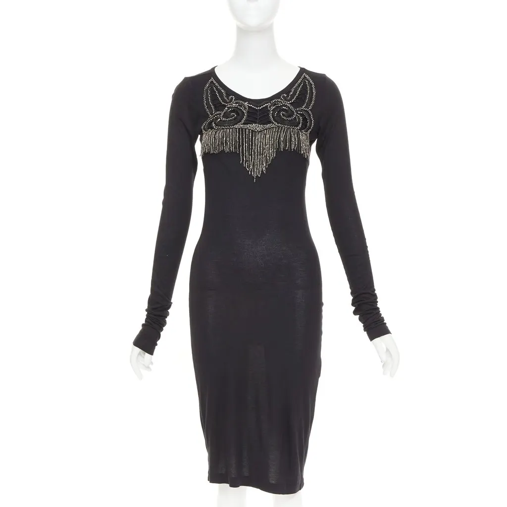 Givenchy Black Dress Black Good - Front View
