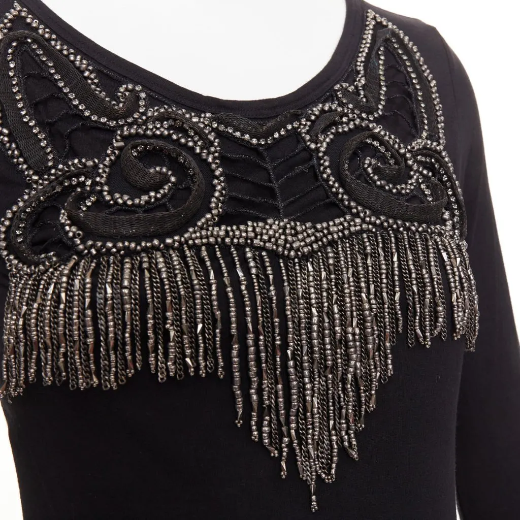 Givenchy Black Dress Black Good - Back View