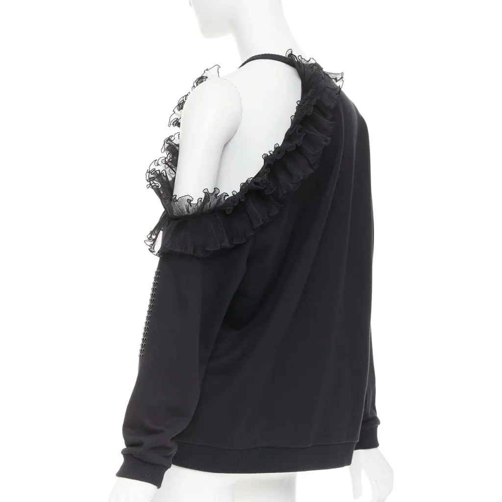 Christopher Kane Black Cotton Knitwear Black Cotton Very good - Back View