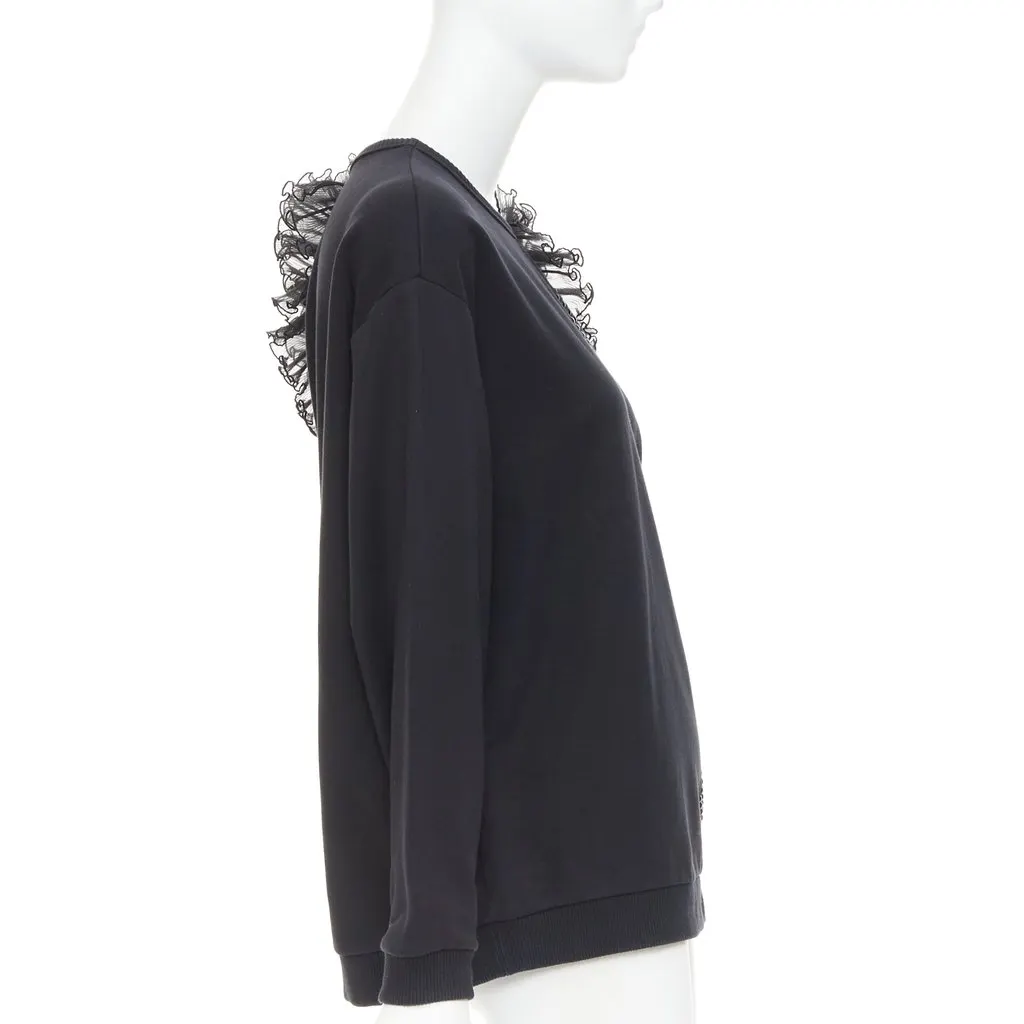 Christopher Kane Black Cotton Knitwear Black Cotton Very good - Model View