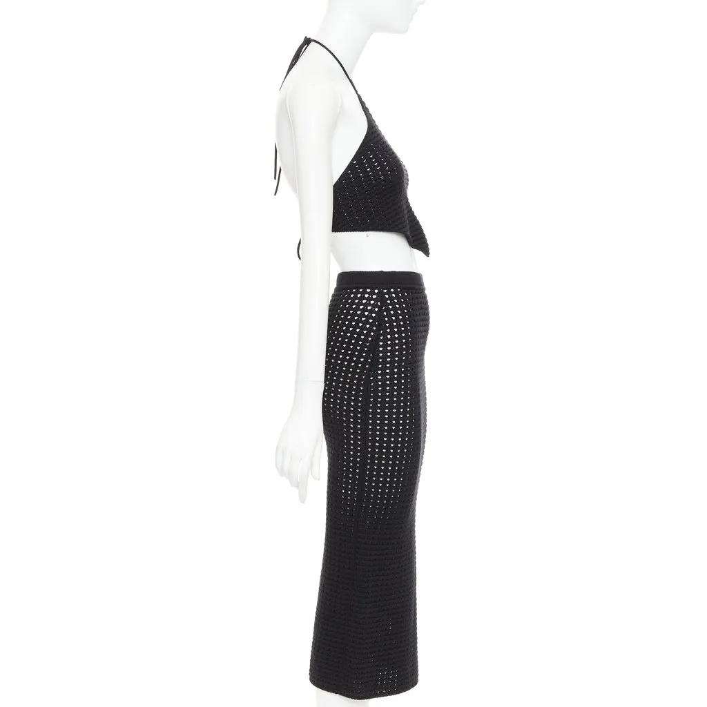 Reformation Circa Black Cotton Very good - Model View