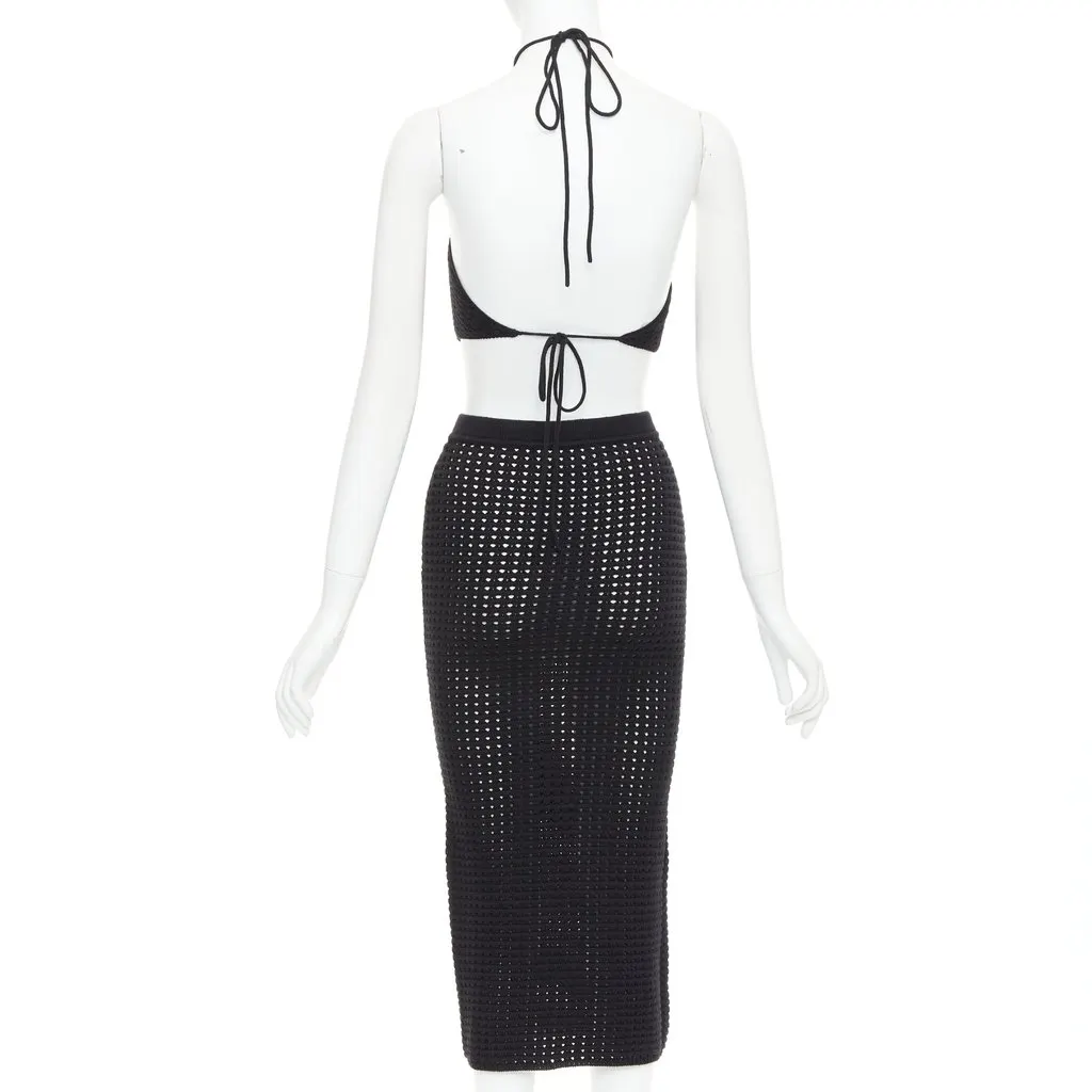Reformation Circa Black Cotton Very good - Box View