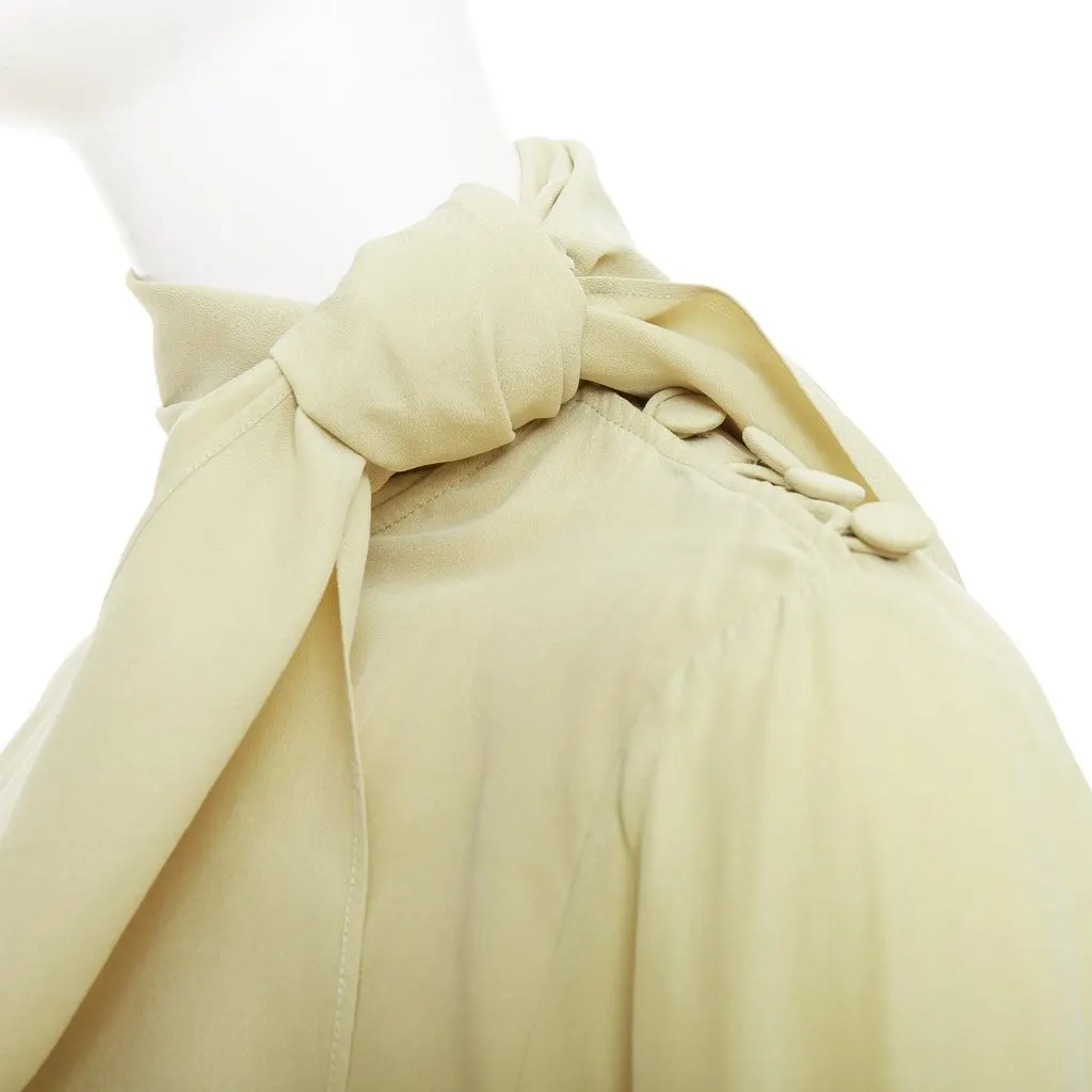 Joseph Geoff Green Silk Very good - Back View