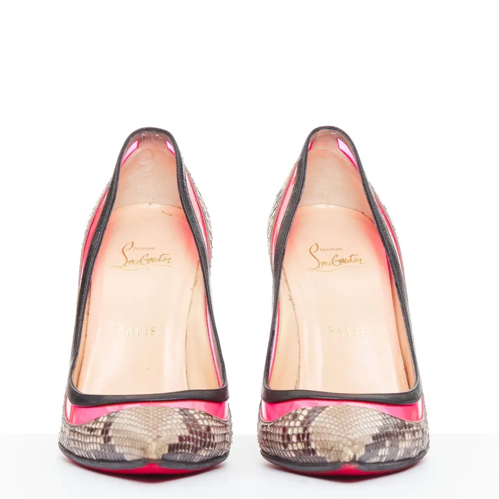 Christian Louboutin Paulina Beige Leather Very good - Inside View