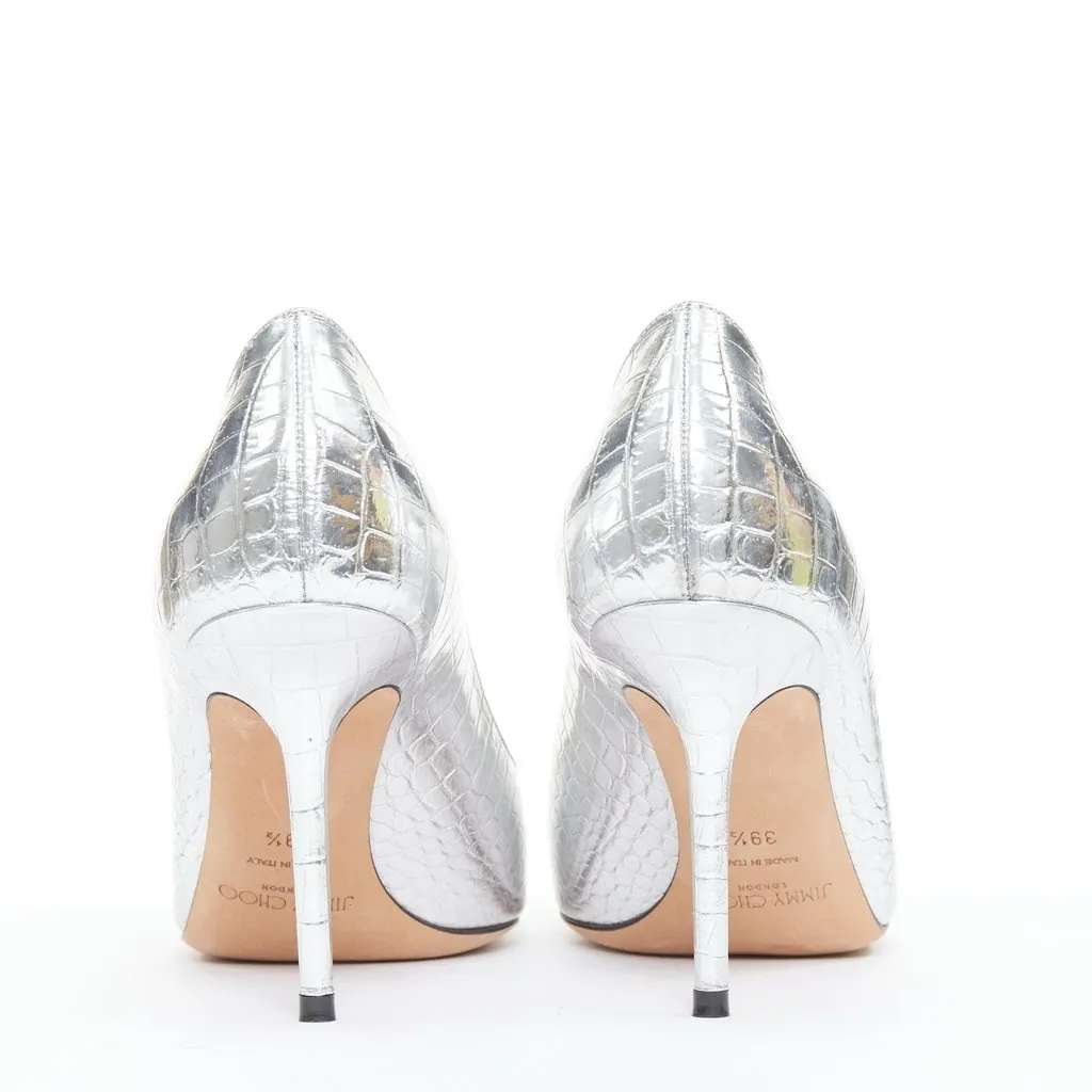 Jimmy Choo Love Silver Leather Good - Box View