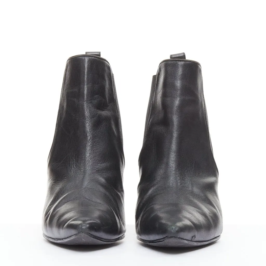 Manolo Blahnik MultiColor Leather Boots MultiColor Leather Fair - Inside View