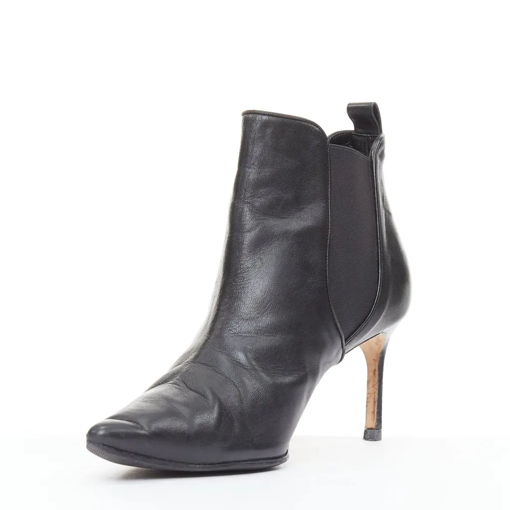 Manolo Blahnik MultiColor Leather Boots MultiColor Leather Fair - Model View