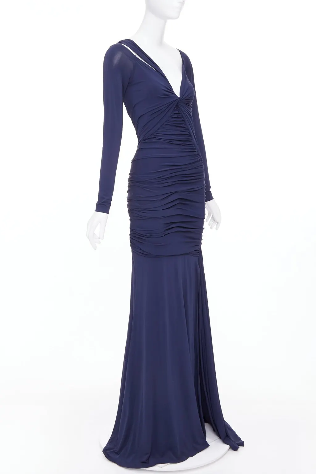 Donna Karan Navy Viscose Dress Navy Viscose Very good - Inside View
