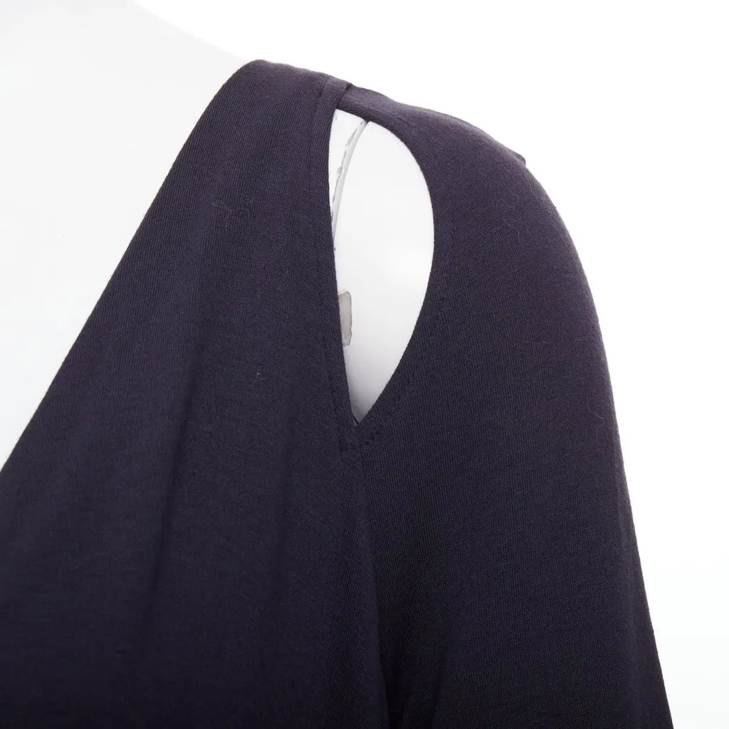 Donna Karan Grey Viscose Dress Grey Viscose Very good - Back View