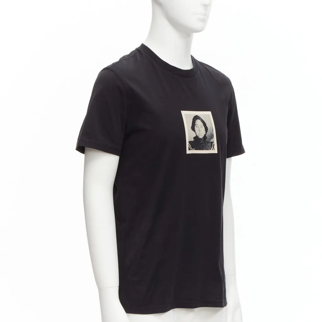 Givenchy Portrait Print Shirt Black Cotton Good - Inside View