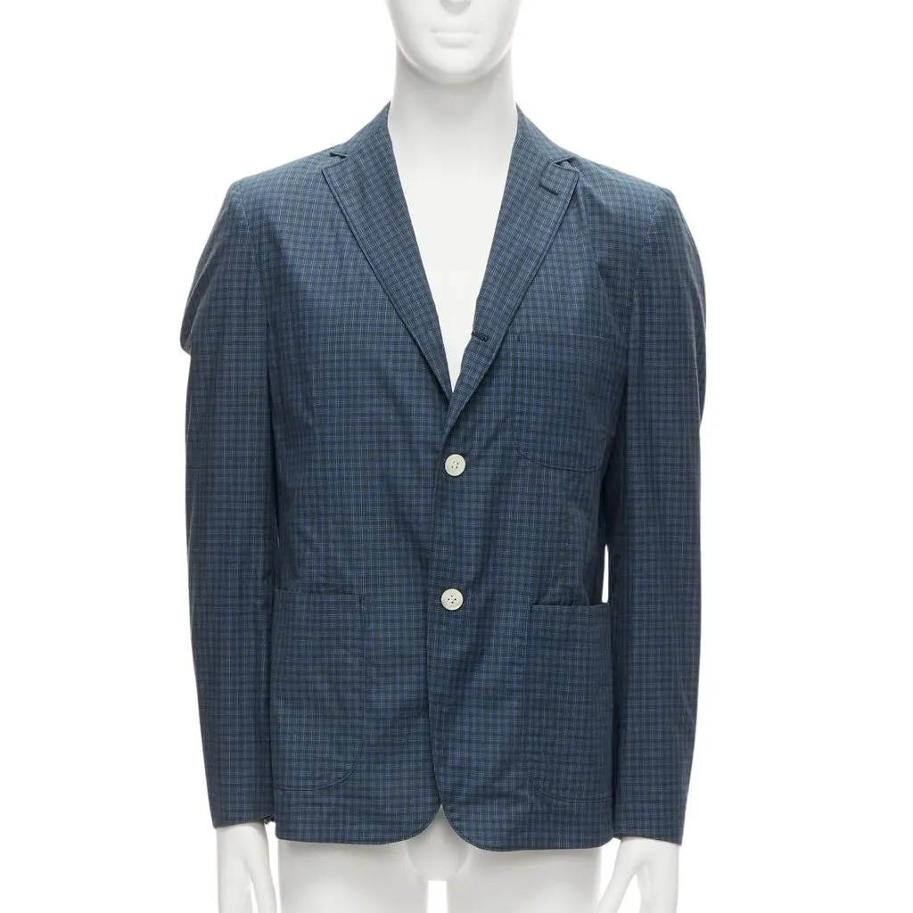 Junya Watanabe Checked Casual Blazer