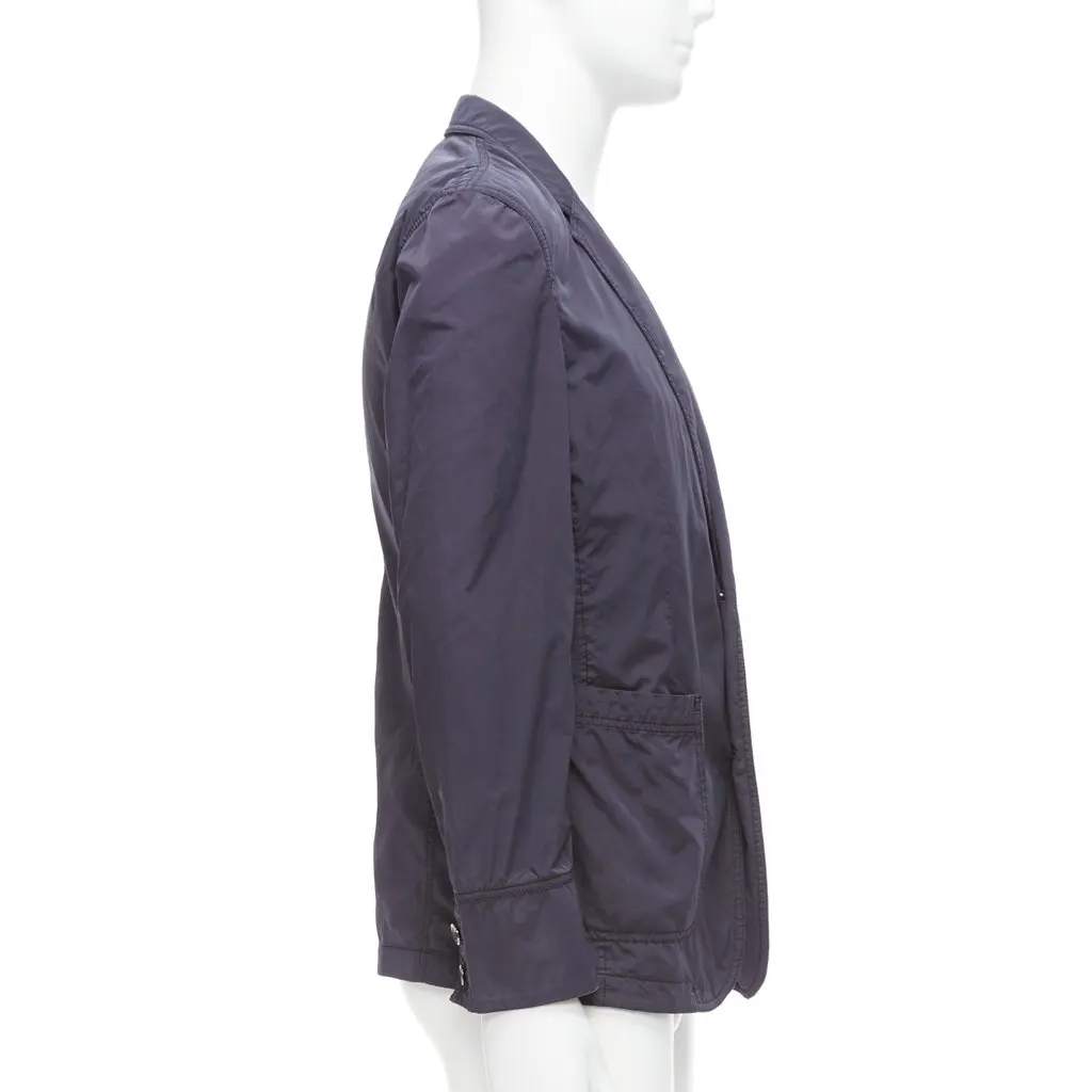 S.T. Dupont Overstitched Blazer Grey Polyester Fair - Box View
