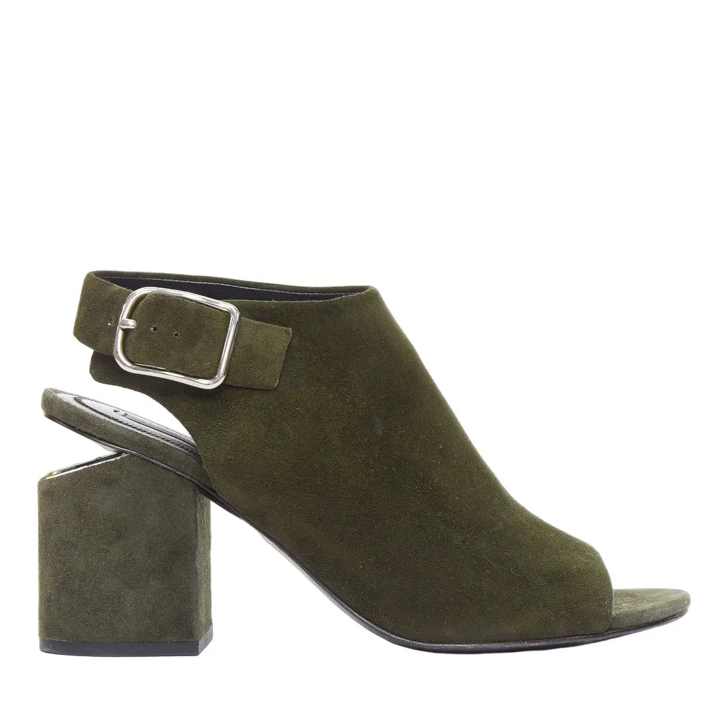 Alexander Wang Nadia Green Suede Very good - Front View