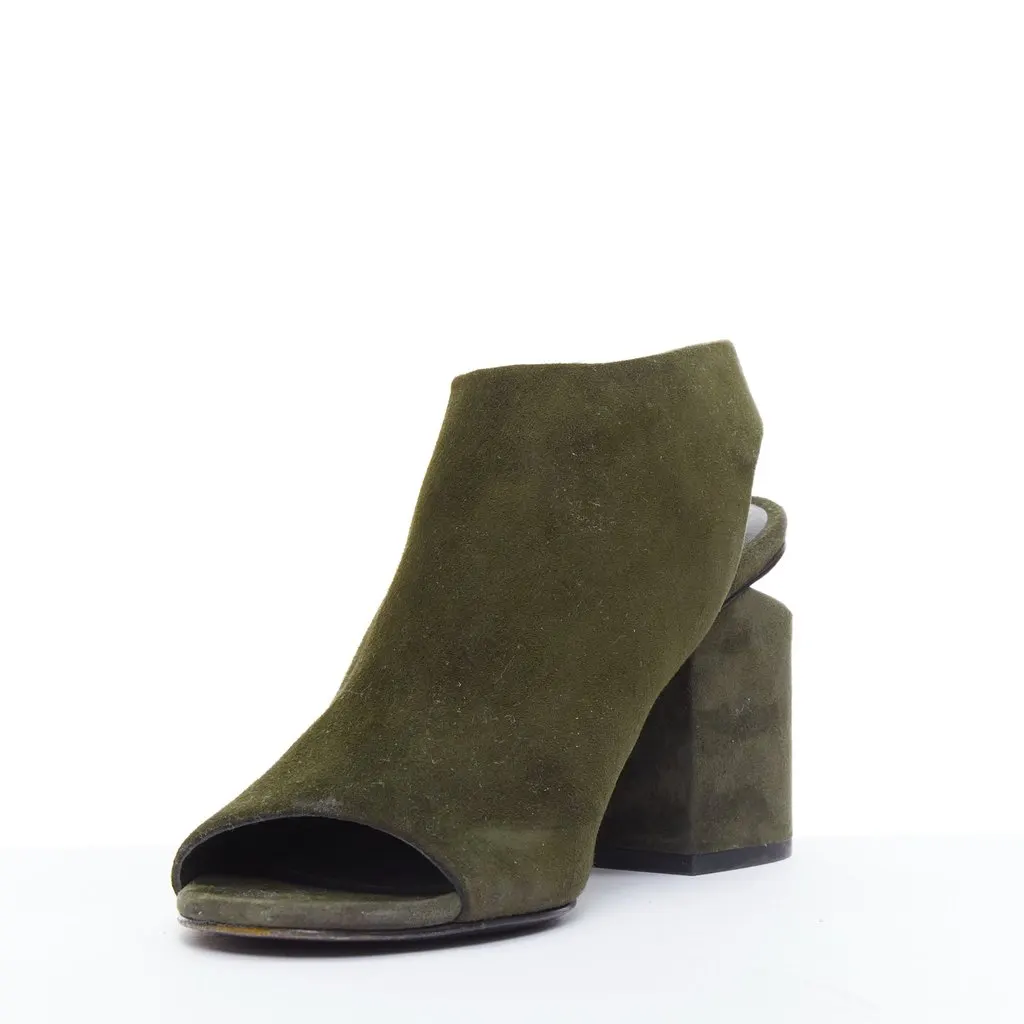 Alexander Wang Nadia Green Suede Very good - Model View