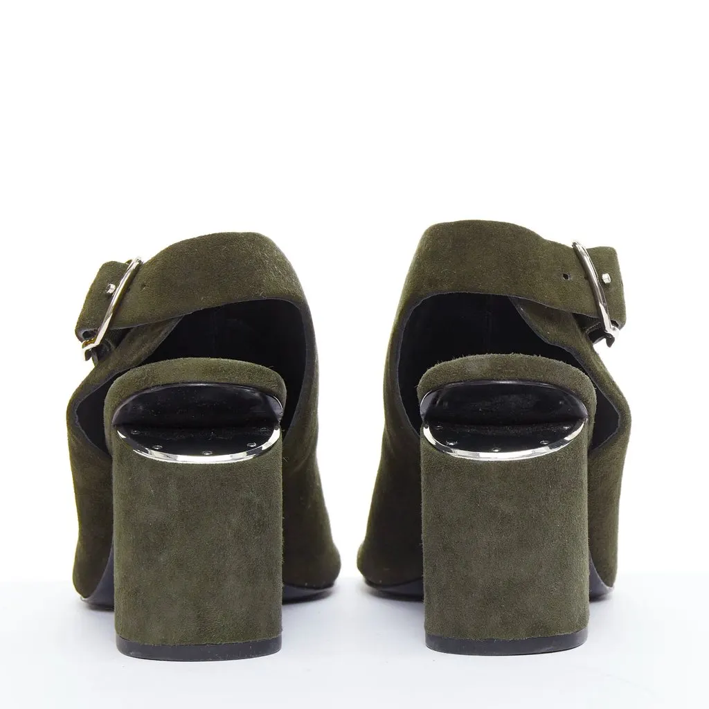 Alexander Wang Nadia Green Suede Very good - Box View