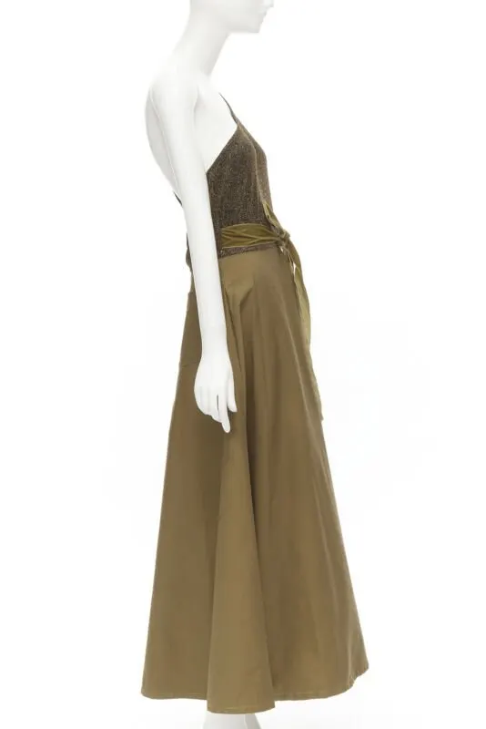Artclub Casa Miller Brown Cotton Never worn - Model View