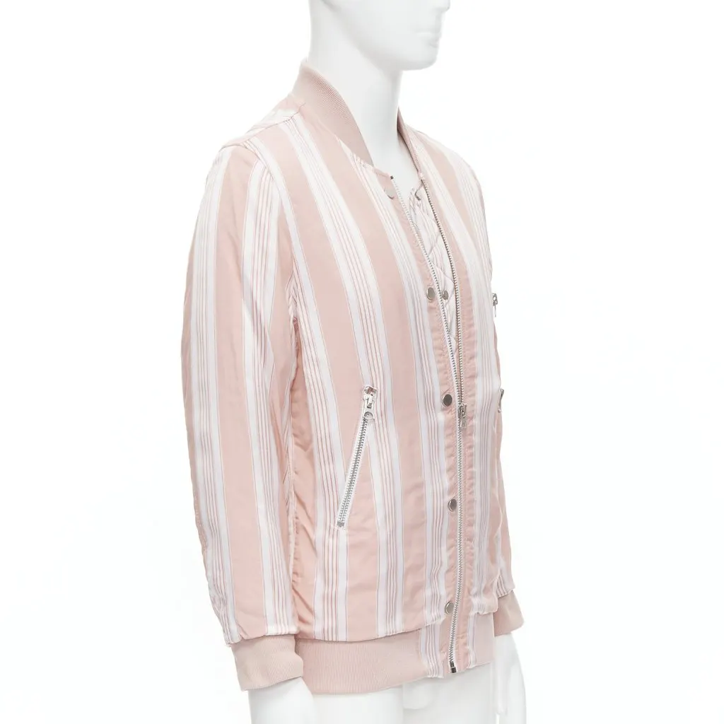 Acne Studios Varden Pink Viscose Very good - Model View