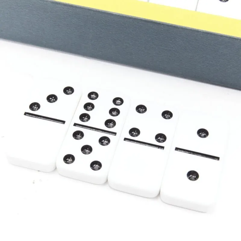Mulberry Dominoes Game Set White Very good - Inside View